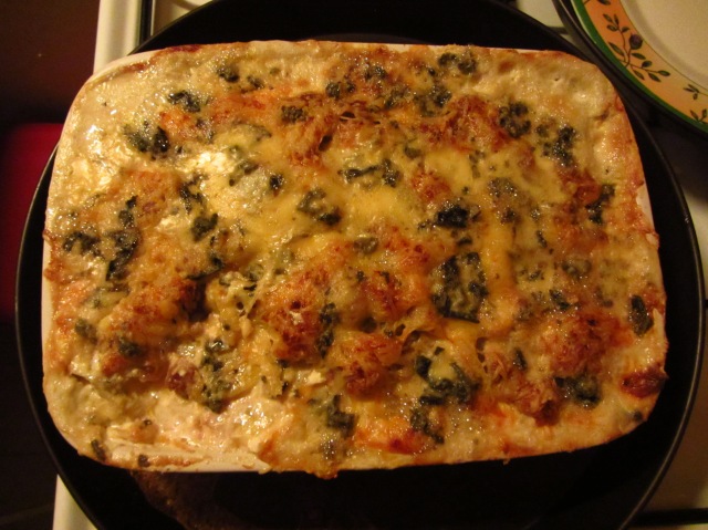 Aerial view of gratin